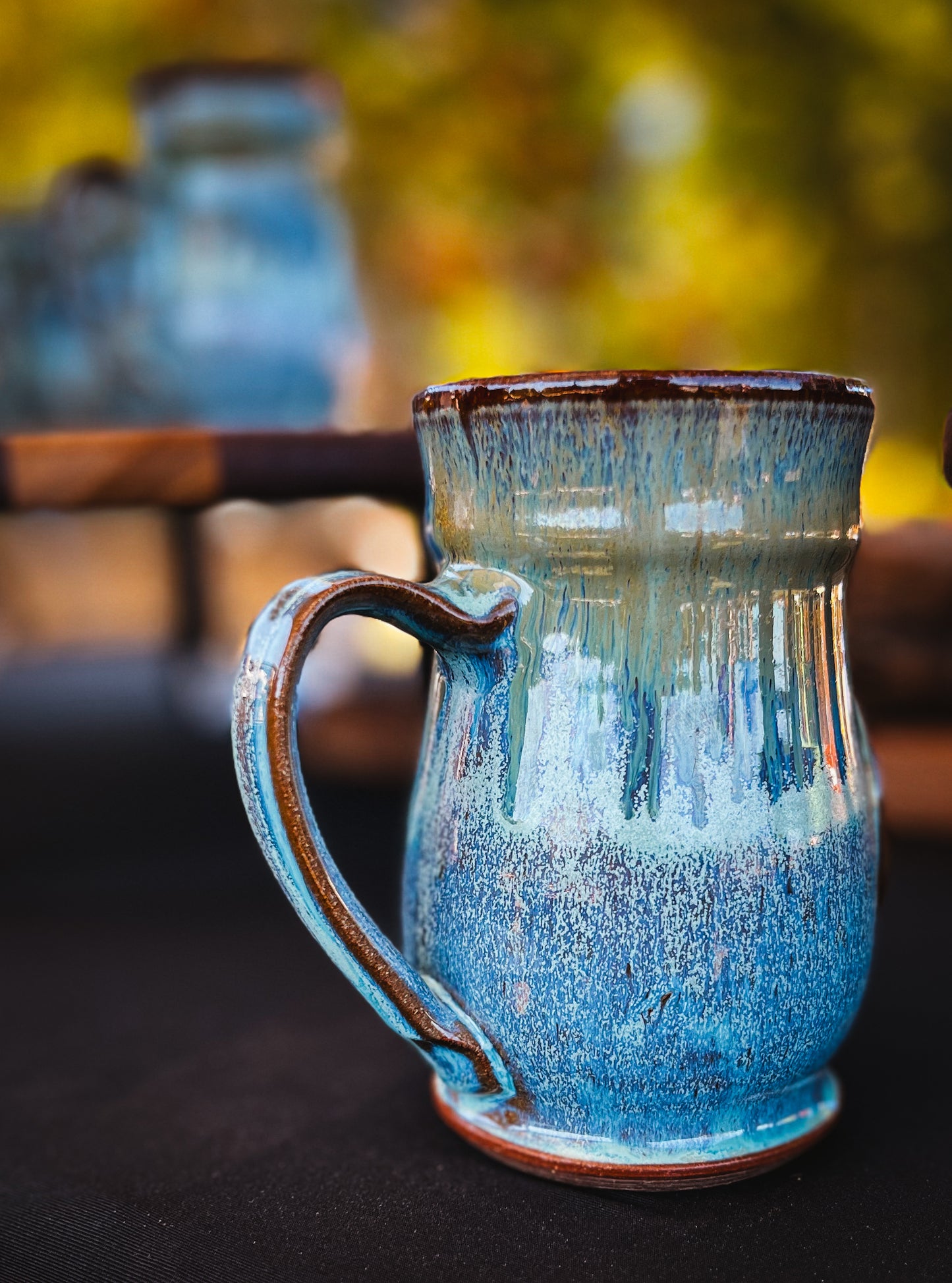 Handmade Pottery Mountain Mug