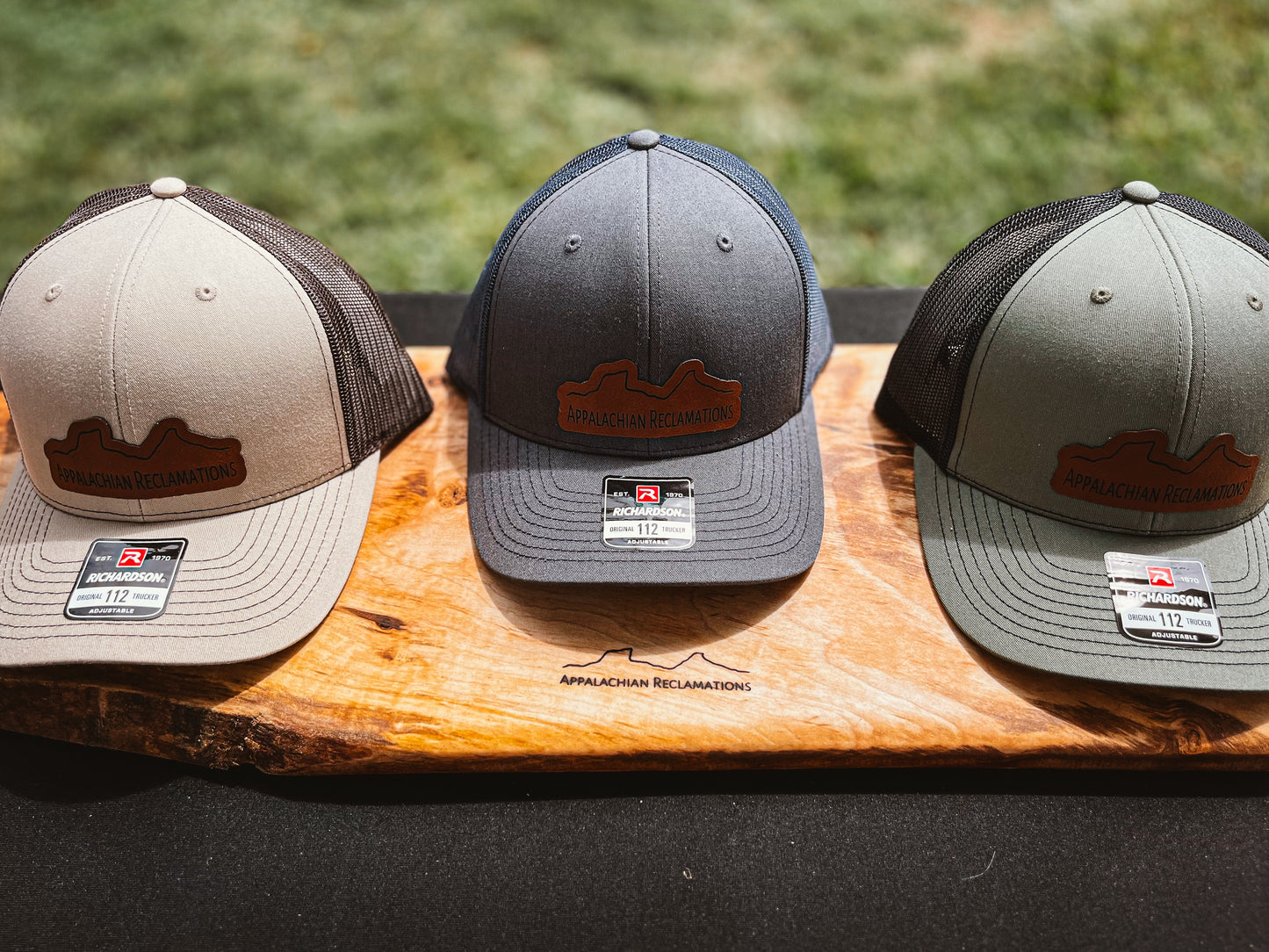 Richardson 112 Leather Mountain Patch Hat