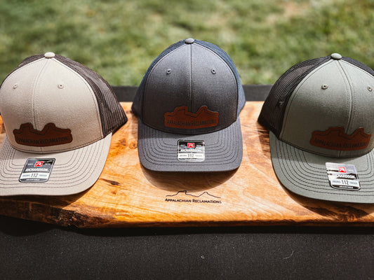 Richardson 112 Leather Mountain Patch Hat