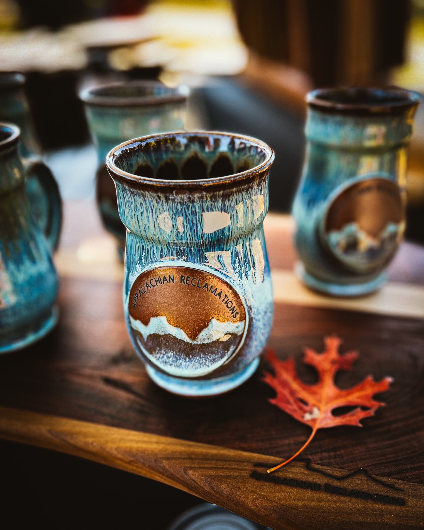 Handmade Pottery Mountain Mug