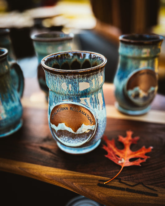 Handmade Pottery Mountain Mug