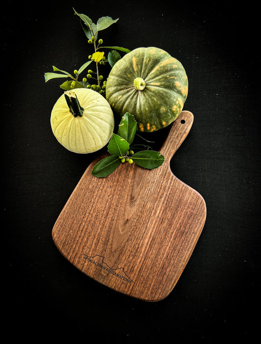 Black Walnut Board with Handle