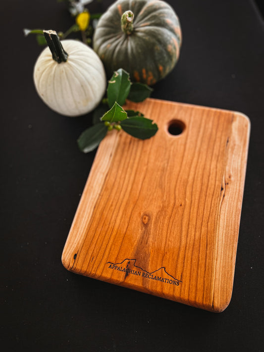 Cherry Wood Board with Hole